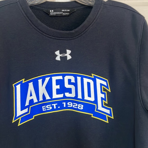 Under Armour size small loose Lakeside Rams black sweatshirt. Great condition! - Picture 4 of 6